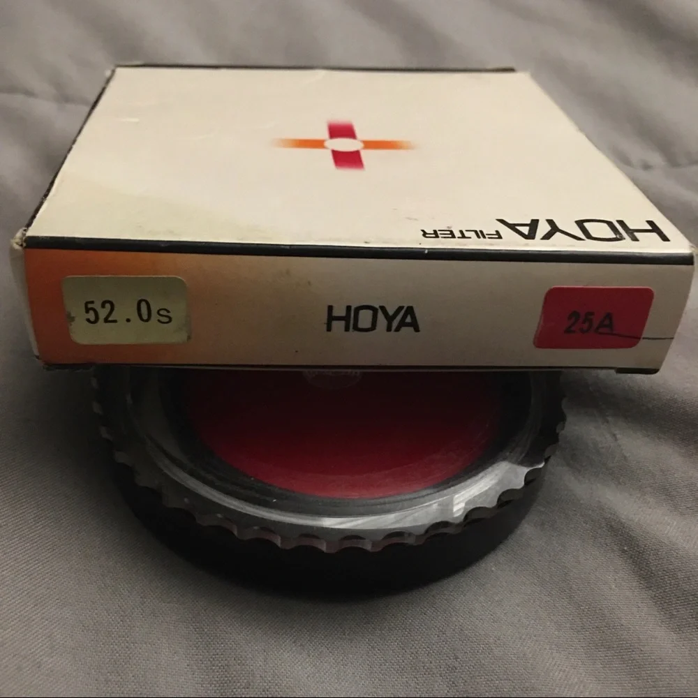 Hoya 25A Infrared Filter - 52mm